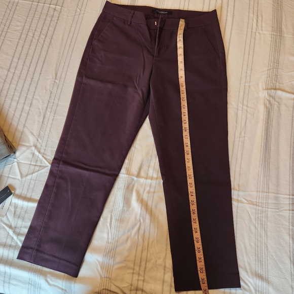 Liverpool Eggplant Ankle Pants - Picture 1 of 4
